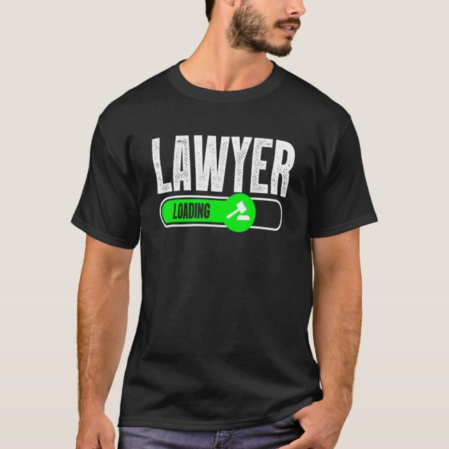 Lawyer For Men Women Future Attorney Legal Law Fir T-Shirt (Front)
