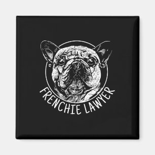 Lawyer French Bulldog Fun Dog Men Women Magnet