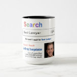 Lawyer Funny Custom Best Search Gift Mug<br><div class="desc">Customise this funny custom best cuncle search by adding a photo to make a gift they will love. Can be customised for moms,  dads,  grandmas,  bosses,  employees,  friends,  grandparents,  brothers,  sisters and more!  AZEZ - A to Z,  EZ Gifts.  Zazzle.com/AZEZcom  Design by Amelia Carrie</div>