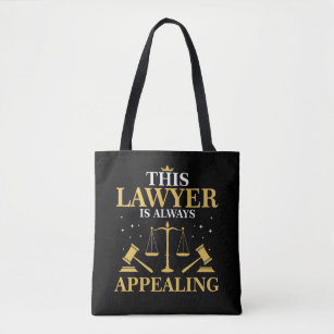 Lawyer Gift Law School Graduation New Attorney Tote Bag