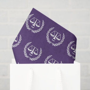 Lawyer Gift Purple Tissue Paper