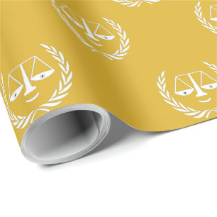 Lawyer Gift Wrapping Paper