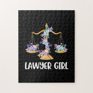 Lawyer Girl Jigsaw Puzzle