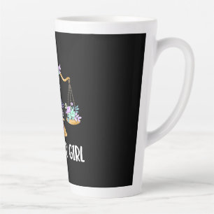 Lawyer Girl Latte Mug