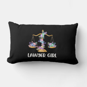 Lawyer Girl Lumbar Cushion