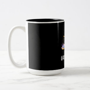 Lawyer Girl Two-Tone Coffee Mug