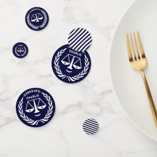 Lawyer Graduation Party Confetti