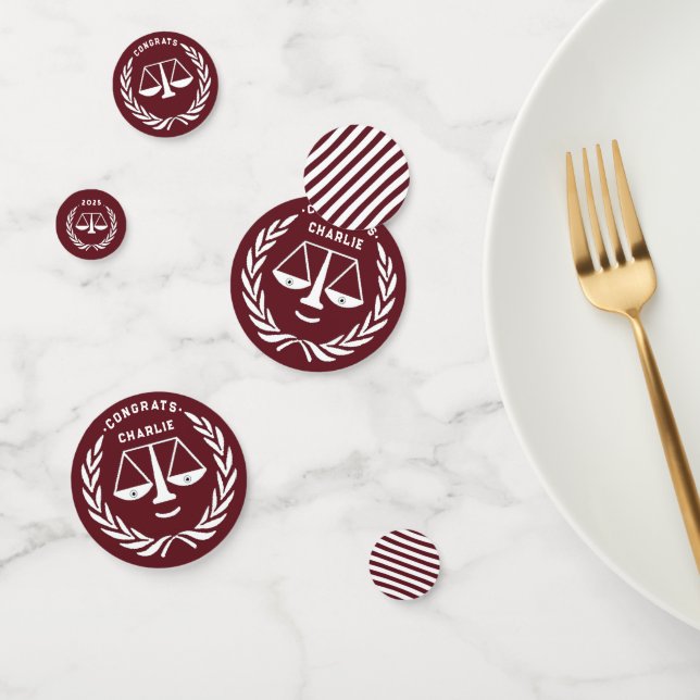 Lawyer Graduation Party Confetti (Group)