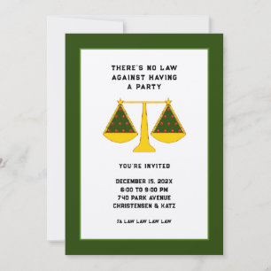 lawyer holiday party invitations
