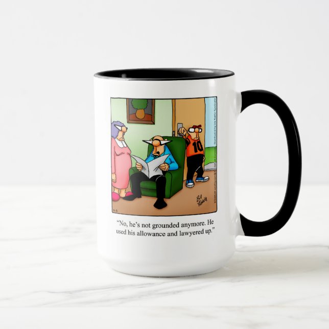 Lawyer Humour Mug Gift (Right)