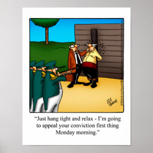 Lawyer Humour Poster Gift