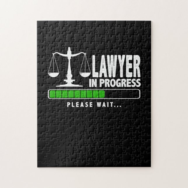 Lawyer In Progress Jigsaw Puzzle (Vertical)