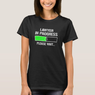 Lawyer In Progress Law School Student Tee