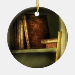 Lawyer - In the Library Ceramic Ornament