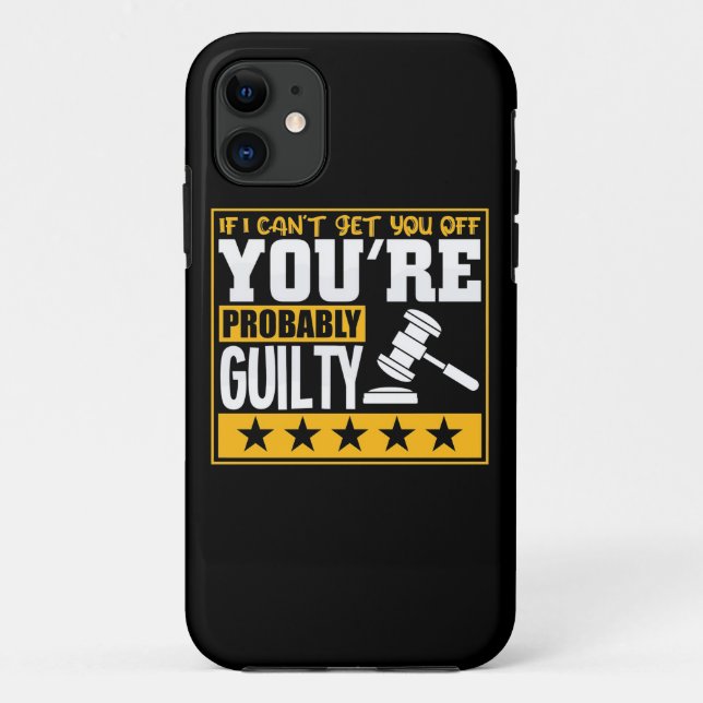 Lawyer Is Probably Guilty Case-Mate iPhone Case (Back)