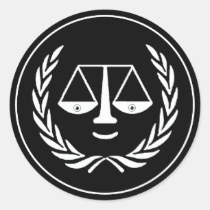 Lawyer Law School Grad Classic Round Sticker