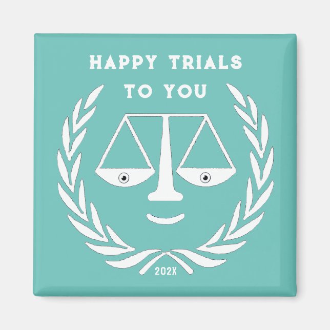 Lawyer Law School Grad Magnet (Front)