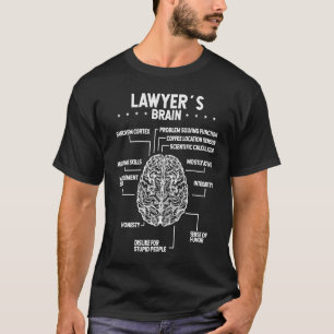 Lawyer Law School Graduate Bar Exam Attorney Law F T-Shirt