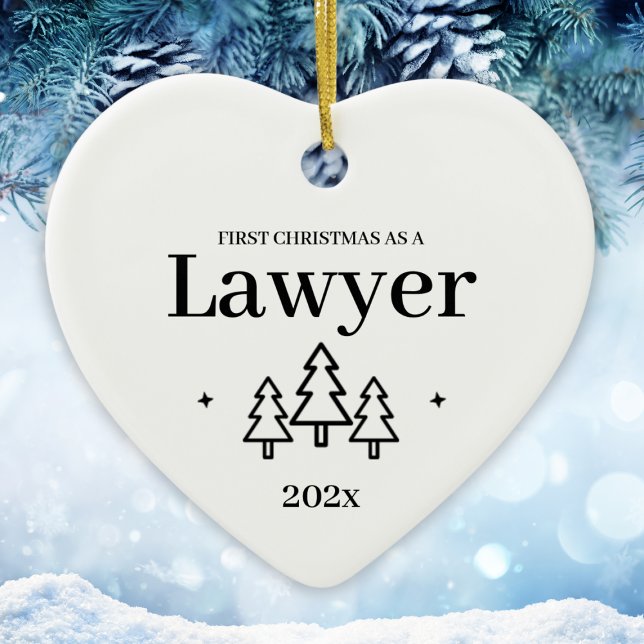 Lawyer Law School Graduation Christmas Ornament (Lawyer Law School Graduation Christmas Ornament
)