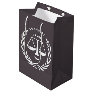 Lawyer Law School Graduation Medium Gift Bag