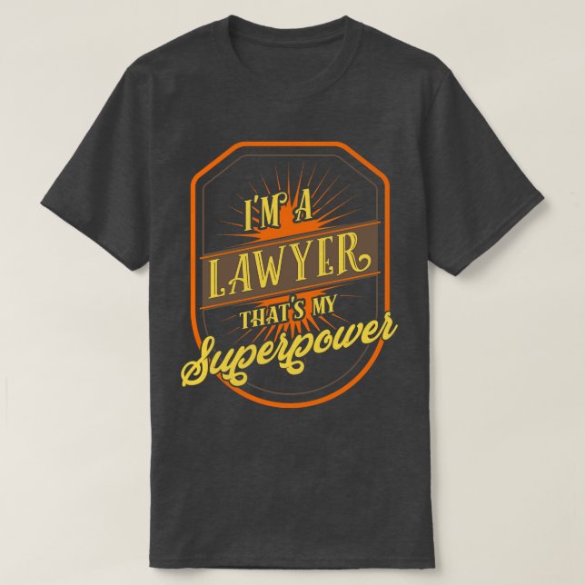 Lawyer Lawyers Design 1 T-Shirt (Design Front)