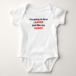 Lawyer Like My Daddy Baby Bodysuit