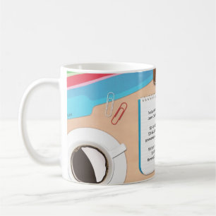 Lawyer Office Desk Background Mug