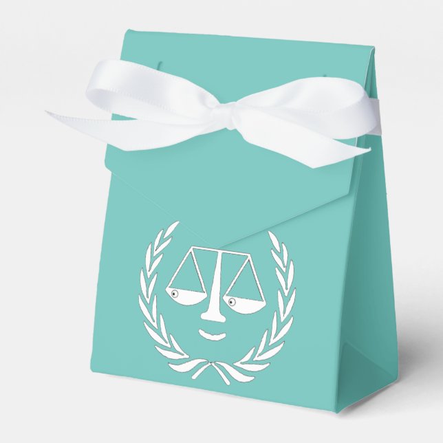 Lawyer Party Favour Box (Front Side)