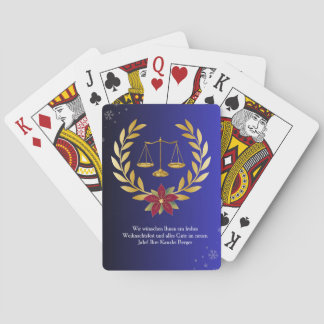 Lawyer Poker Cards Gift for Christmas
