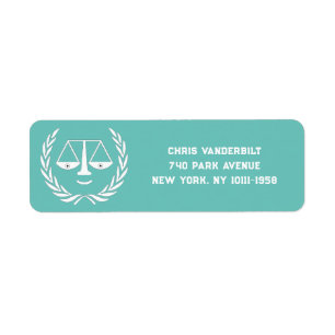 Lawyer Return Address Return Address Label