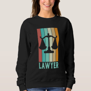 Lawyer Scales Of Justice Lawyers Sweatshirt