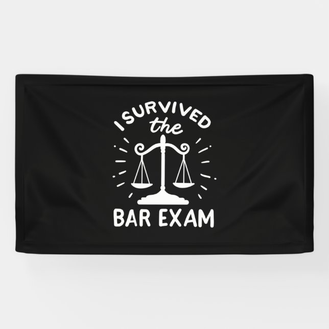 Lawyer Survived The Bar Exam Banner (Horizontal)