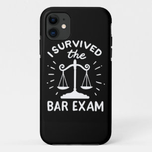 Lawyer Survived The Bar Exam iPhone 11 Case