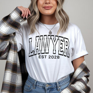 Lawyer T-Shirt   Graduation Gift for Law Students