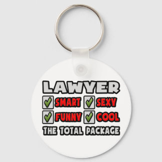 Lawyer ... The Total Package Key Ring