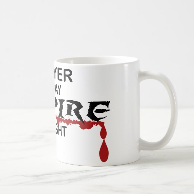Lawyer Vampire by Night Coffee Mug (Right)