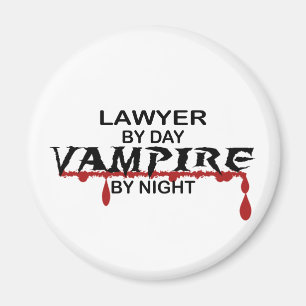 Lawyer Vampire by Night Magnet
