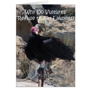 Lawyers and "Professional Courtesy" Humourous Card