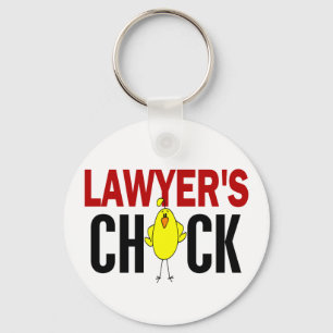Lawyer's Chick Key Ring