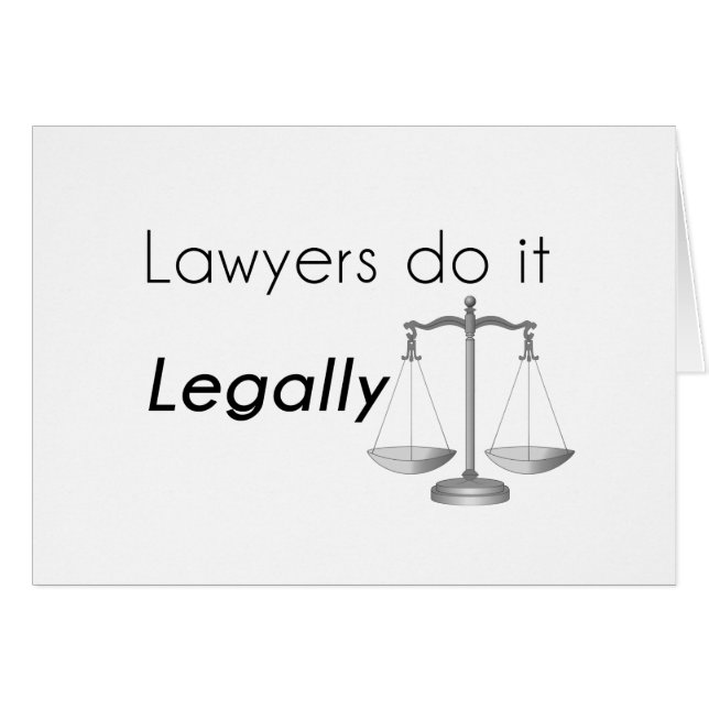 Lawyers do it! (Front Horizontal)