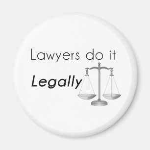 Lawyers do it! magnet