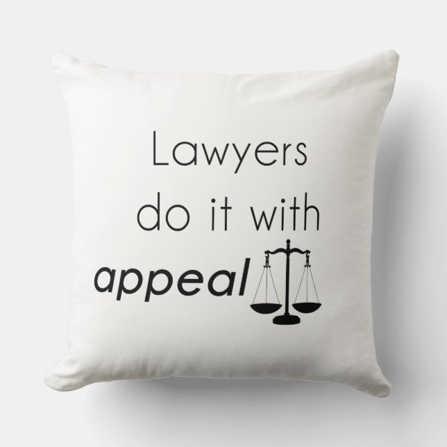 Lawyers do it with cushion (Front)