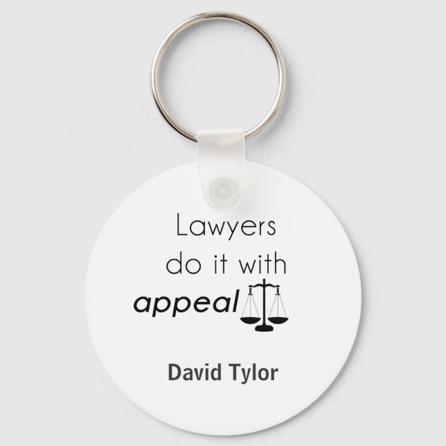 Lawyers do it with key ring (Front)