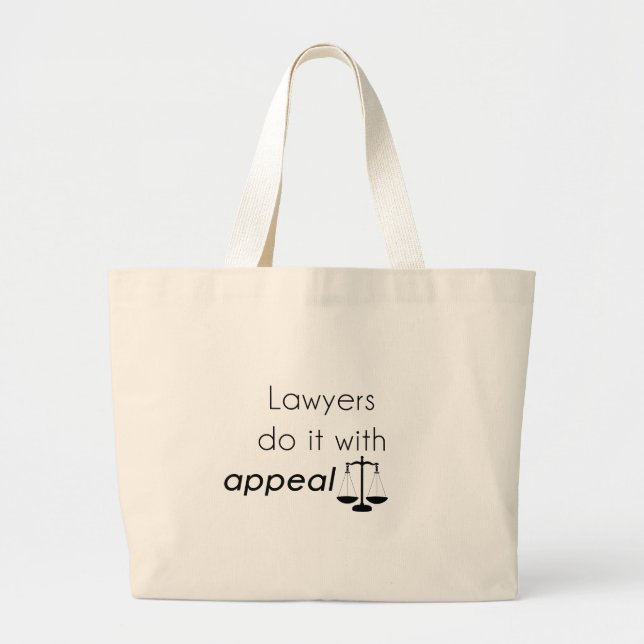 Lawyers do it with large tote bag (Front)