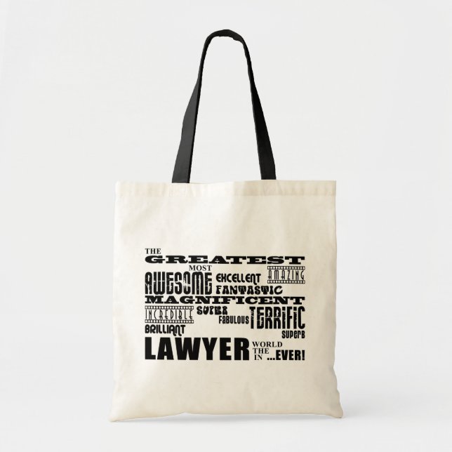 Lawyers : Greatest Lawyer Tote Bag (Front)