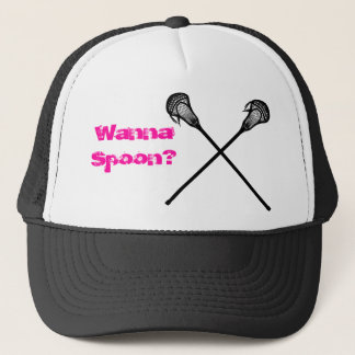 Lax Bro: Wanna Spoon? Trucker Hat
