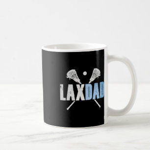 Lax Dad Lacrosse Player Father Coach Lax Sticks Ba Coffee Mug