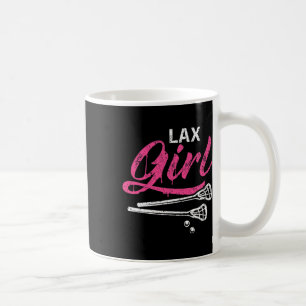 Lax Girl Lacrosse Stick Lacrosse Player Coffee Mug