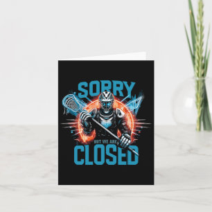 Lax Goalie Lacrosse Goalie Card