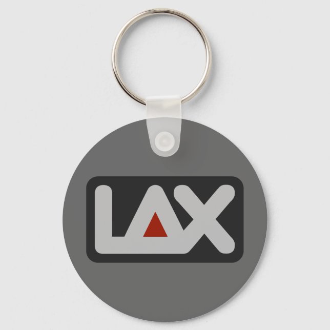 LAX Logo Key Ring (Front)